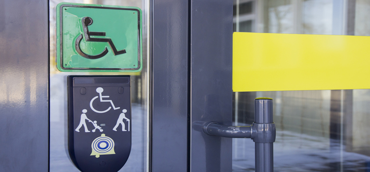 automatic handicap door opener in Vincent